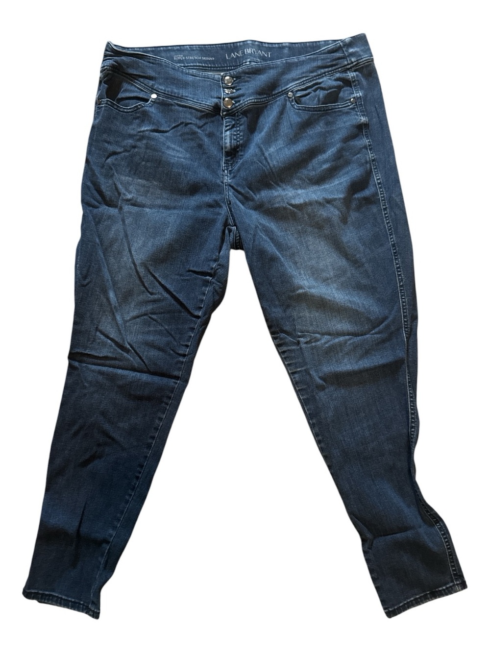 Lane Bryant Indigo Blue Stretch Skinny Jeans